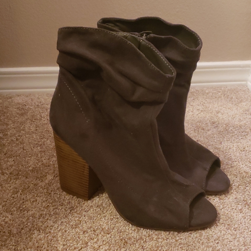 Open Toe Bootie